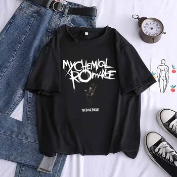 My Chemical Romance Three Cheers For Sweet Revenge Ženy, Grafické Tees T-Tričko Black Parade Košele Homme Novinka T shirt 2021