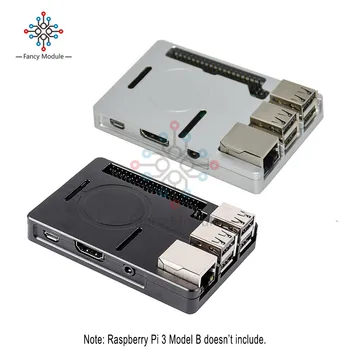 Diymore Raspberry Pi 3 Model B+ Prípade CNC Hliníkové Prípade Ultra-tenké Kovové Shell pre Raspberry Pi 3 Model B Plus
