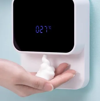 Xiao Stenu LED obrazovka na umývanie rúk automatické indukčné penové mydlá Infračervené smart hand sanitizer stroj