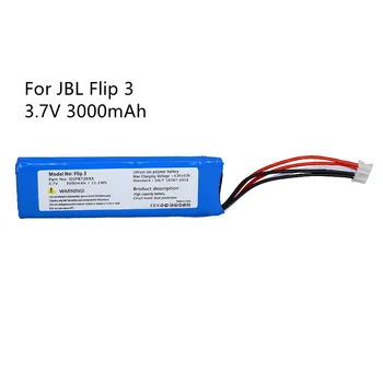 3,7 V Batéria 3000mAh GSP872693 Nabíjateľná Batéria pre JBL Flip 3 GSP872693+Tool Kit