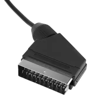 1.8 m Dĺžka RGB/RGBS SCART OFC Kábel Adaptéra pre SEGA MD2 Herné Konzoly