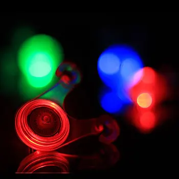 Nové Kolo Vankúš Zadné Svetlá Noc Na Koni Žaba Svetlá Blikajúce Malé Závesné Osvetlenie Silikónové Svetlá, Bezpečnostné Výstražné Svetlá