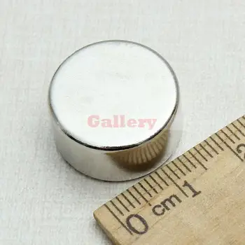 16 Ks Veľa 20mm Dia X 10 mm N52 Neodýmu Najsilnejší Stupeň Magnet
