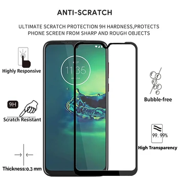 9H Tvrdeného Skla Pre Motorola Moto G8 Hrať Úplné Pokrytie Screen Protector Pre Moto G8 Plus Ochranný Film Telefón