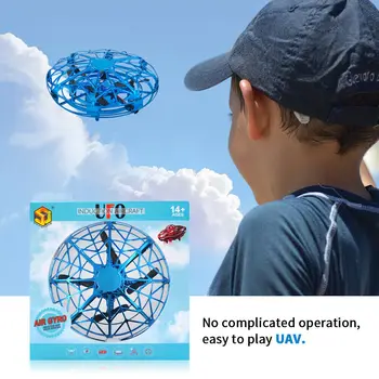 Mini Vrtuľník UFO RC Drone Infraed Ručné Snímanie Lietadla Elektronické Model Hádzanie Drone Indukčné USB Deti Lietajúce Hračka