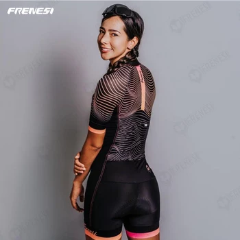2021 Frenesi Nový Šport, Cyklistické Oblečenie Skinsuit Triatlon Speedsuit Maillot Ropa Ciclismo Pro GÉL Kombinézu Lete Gél Jumpsuit