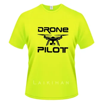 2021 Hot Anime DRONE PILOT T Shirt Mužov Kawaii Letné Topy UAV Drone Grafické Tees Harajuku Tričko Muž