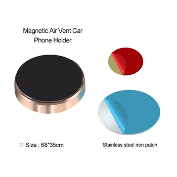 Pre Magnetické Telefón Držiak Magnetický Disk, Telefón Stojan Magnetom Kovovú Dosku Automobilu Držiak Plechu Železa Listov