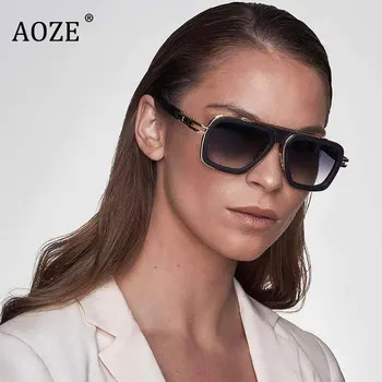 2021 moda clássico kovové mach estilo gradiente piloto óculos de sol das mulheres dos homens robiť vintage dizajn da marca óculos de