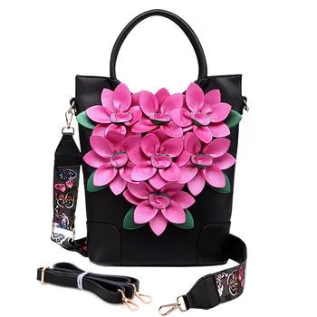 Na jar a v lete nové žien taška vyšívané retro kvet kabelka jeden-ramenný šikmý kríž taška