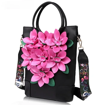 Na jar a v lete nové žien taška vyšívané retro kvet kabelka jeden-ramenný šikmý kríž taška