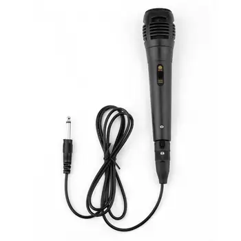 Kábel Uni directional Nahrávanie Hlasu Izolácia Hluku Mikrofón 1,5 M Profesionálne Káblové Dynamický Mikrofón Ručný
