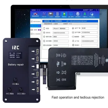 MasterXu i2c BR-11 Batérie Údaje Corrector pre iPhone 11 12 Pro Max Opravu Chyby Zdravie Warnning Ako JC V1S