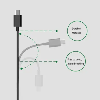 Micro USB Nabíjací Kábel Pre Samsung Galaxy A3/A5/A7 2016 J3/J5/J7 2017 1/2/3 Meter Dlhé Kabel Mobilný Telefón