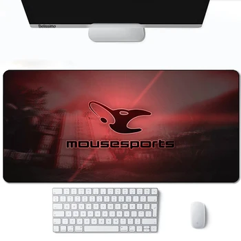 Mousesports hra Keyboard Mouse pad tablet HyperX hráč Stôl Mat alfombrillas de ratón xl Prírodného Kaučuku Mini Pc Rýchlosť mousepad