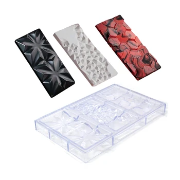Meibum Čokoláda Formy Polykarbonátu 3D Plastové Diamond Choco Blok Candy Formy Strany Dezert Formou Pečivo Zásobník na Pečenie Nástroje