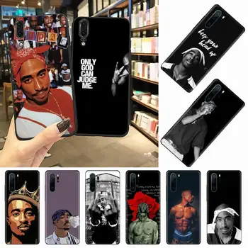 2pac Tupac American rap spevák coque funda kryt Telefónu Prípade Huawei honor Mate S 10 20 30 40 Pro 10i 9 10 20 8 x Lite