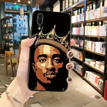 2pac Tupac American rap spevák coque funda kryt Telefónu Prípade Huawei honor Mate S 10 20 30 40 Pro 10i 9 10 20 8 x Lite