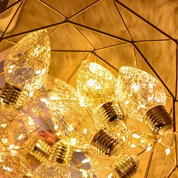 Solárne LED Reťazec Žiarovky Opony Víla Svetlo String Medený Drôt Vonkajšie Záhradné Dekorácie, Lampy, Nádvorie Strany Festival