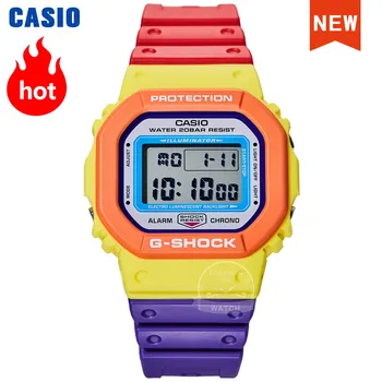 Casio hodinky g-shock hodinky mužov top luxusný set Lego farby zodpovedajúce obmedzené rainbow kocka Multifunkčné mužov sledovať relogio masculino