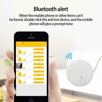 Mini Anti Stratil Alarm Peňaženky KeyFinder Smart Tag Bluetooth Tracer GPS Lokátor Keychain Psa Dieťa Tag Tracker Key Finder