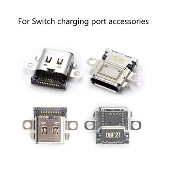 Nabíjanie pomocou pripojenia USB Port Konektor USB Zásuvky Rozhrania Nahradenie Opravy Dielov Pre Nintendo Prepínač NS