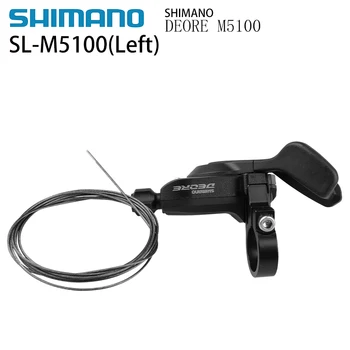 Shimano Deore M5100 Shift MTB Bicykel Bicykel Časti 3x11 2x11 Rýchlosť Právo Shifter, Ľavého klávesu Shift a Páčku w/Vnútorný Kábel