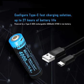 IMALENT R30C Power LED Baterka 9000 Lúmenov Typ-C, USB Nabíjateľná Baterka Tým, 21700 Batérie pre Lov, pátranie a Záchranu