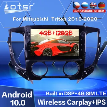 Android 10 Multimediálny Prehrávač Pre Mitsubishi Triton L200 - 2020 autorádia GPS Video Navi Stereo Rekordér Autoradio Vedúci Jednotky