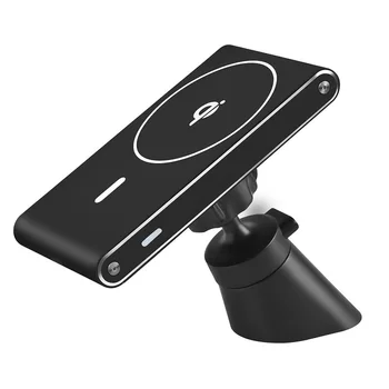 M5 Najnovšie Magnetické Bezdrôtovú Nabíjačku do Auta dbajte na to, IPhone 12 Pro Max Mini Magsafe 15W Rýchle Nabíjanie Telefónu Bezdrôtovú Nabíjačku Držiteľ
