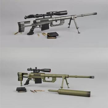 ZYTOYS 1:6 M200 Sniper Puška ZY15-11/12 Vojenská Zbraň, Zbraň Model Hračka Uchytenie 12