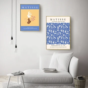 Abstrakt Domáce Dekorácie Plátno Umenie Maľba francúzsky Henri Matisse Modrá Nahé Plagáty HD Výrez Tlač Stenu Obrázok Pre Obývacia Izba