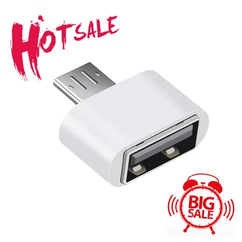 1 ks OTG Portable Data Converter Micro USB Samec Na USB 2.0 Žena Adaptér Pre Android Telefónu