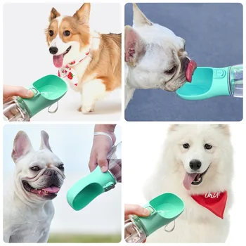 Prenosné Psa Fľaša Na Vodu Pre Malé Veľké Psy Vonkajšie Chôdza Šteňa Cestovná Fľaša Na Vodu Mačka Pitnej Misy Pet Produkt