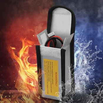 Prenosné Protipožiarne A Bezpečnostné Vrecko, Lipo Stráže Chránič Proti Výbuchu Ohňovzdorné Nabíjanie Batérie Bezpečné Prípade Kontajner