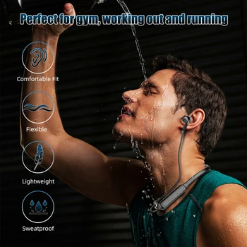 Slúchadlá Krku zavesené Slúchadlá Športové Nepremokavé Headset Podpora Hlasového Povelu Pre Samsung Galaxy S21 Ultra S20 FE Poznámka 10