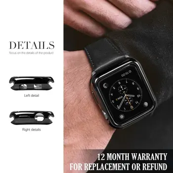 Kryt pre Apple Hodinky prípade 44 mm 40 mm iWatch Prípade 42mm 38mm Mäkké TPU Nárazníka Chránič apple hodinky série 6 5 4 3 SE Príslušenstvo