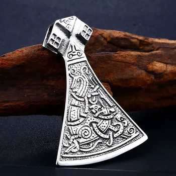 Muži nádherné Viking Sekera Prívesok Náhrdelníky Šperky Goth Muž Škandinávskych Severanov Vintage Ženy Šperky