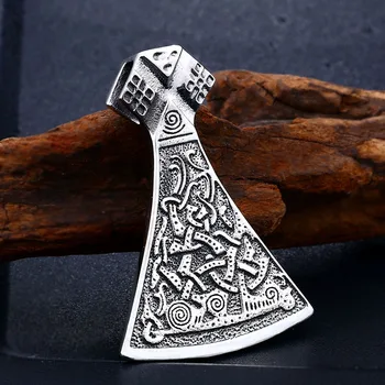Muži nádherné Viking Sekera Prívesok Náhrdelníky Šperky Goth Muž Škandinávskych Severanov Vintage Ženy Šperky