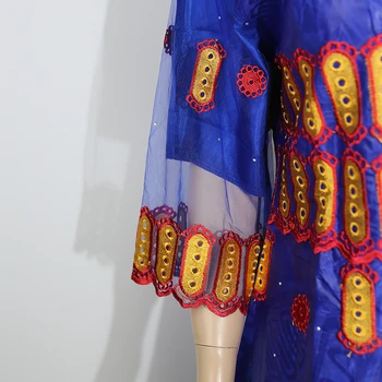H&D Afriky Dashiki Šaty Pre Ženy Bazin Riche Čipky Šaty Plus Veľkosti Ženy Oblečenie Južná Afrika Svadobné Šatky Oblečenie SP207