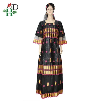H&D Afriky Dashiki Šaty Pre Ženy Bazin Riche Čipky Šaty Plus Veľkosti Ženy Oblečenie Južná Afrika Svadobné Šatky Oblečenie SP207