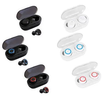 Bluetooth 5.0 Bezdrôtové Slúchadlá 250mAh Mini Stereo Slúchadlá Bezdrôtové In-Ear Dotykové Ovládanie pre Slúchadlá, Zvoľte položku Skladby A CallTWS Y50