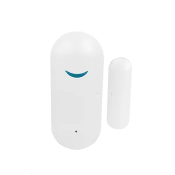 Smart WiFi Senzor Dverí Dvere Otvoriť/zatvoriť Detektor Tuya Kompatibilný S Tuya Oznámenie Domovská stránka Google Alexa Úsporu Energie Batérie