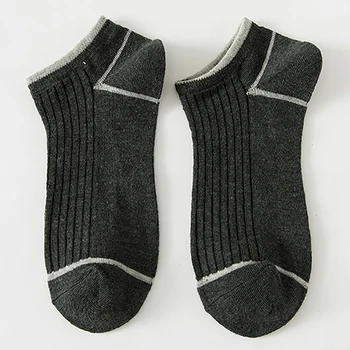 5 Pár Asakuchi Krátke Letné Priedušný Mens Ponožky Street Nosiť Značky Športové Pohodlie Prúžok V Pohode Ponožky Harajuku Chausette Homme