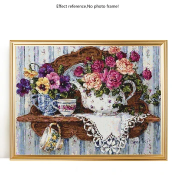 Evershine Diamond Maľovanie Kvetov Drahokamu Obrázok Cross Stitch Mozaiky Výšivky Predaj Korálikov Maľovanie Domáce Dekorácie