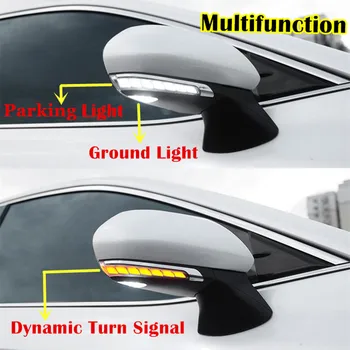 Dynamické Zase Signálneho Svetla Parkovanie Puddle LED Bočné Zrkadlo Sekvenčné Indikátor Výbava Pre Toyota Camry C-H CHR 2018 2019 Prius PHV