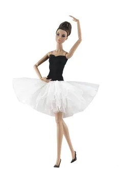 Baletné sukne pre Barbie 1/6 30 cm BJD FR Bábiky Oblečenie Príslušenstvo Hrať Dom Hračky Darček