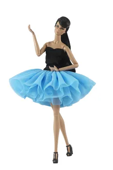 Baletné sukne pre Barbie 1/6 30 cm BJD FR Bábiky Oblečenie Príslušenstvo Hrať Dom Hračky Darček