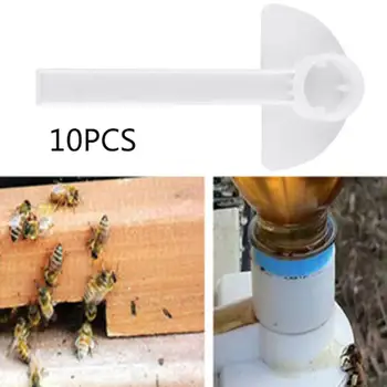 10pcs chove včiel, Vstupný Podávač Spp Feeder Včelár Vybaviť Včelár Bee Vedenie Vybaviť Úľa Nástroj