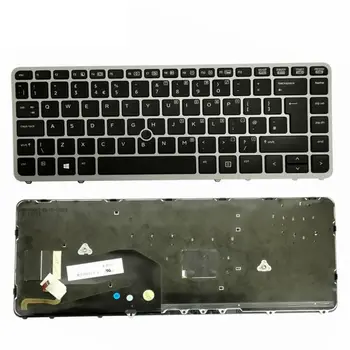 JP/RU/UK/US klávesnica PRE Notebook HP EliteBook 840 G1 850 G1 850 G2 840 G2 740 G1 740 G2 755 G1/G2 ZBook 14 s ukazovacie zariadenie
